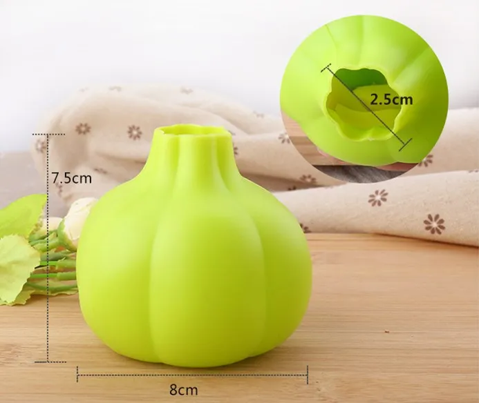 1 шт. Высокое качество Новый Силиконовый гель чеснок в форме чеснока Овощечистка