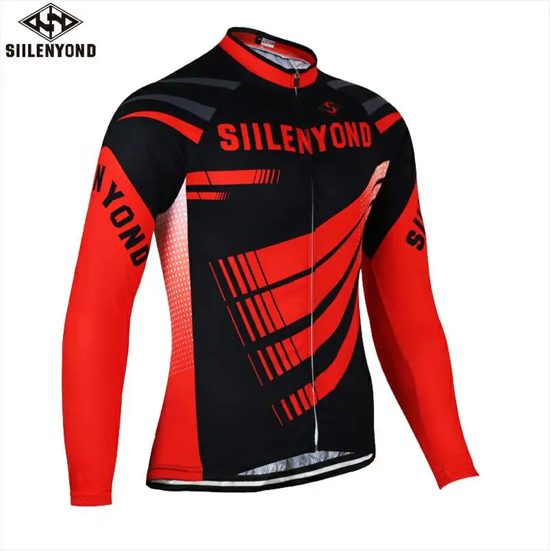 CBJ-SY-S0904 SIILENYOND Pro, велосипедная футболка с длинным рукавом, Мужская велосипедная одежда, одежда для велоспорта, одежда для мотокросса - Цвет: CBJ-SY-S0904