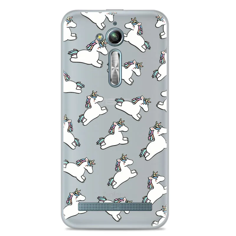 CROWNPRO Мягкий силиконовый чехол Asus Zenfone GO ZB500KL 5," задняя крышка TPU чехол Asus Zenfone ZB500KL чехол для телефона s Funda - Цвет: DFM