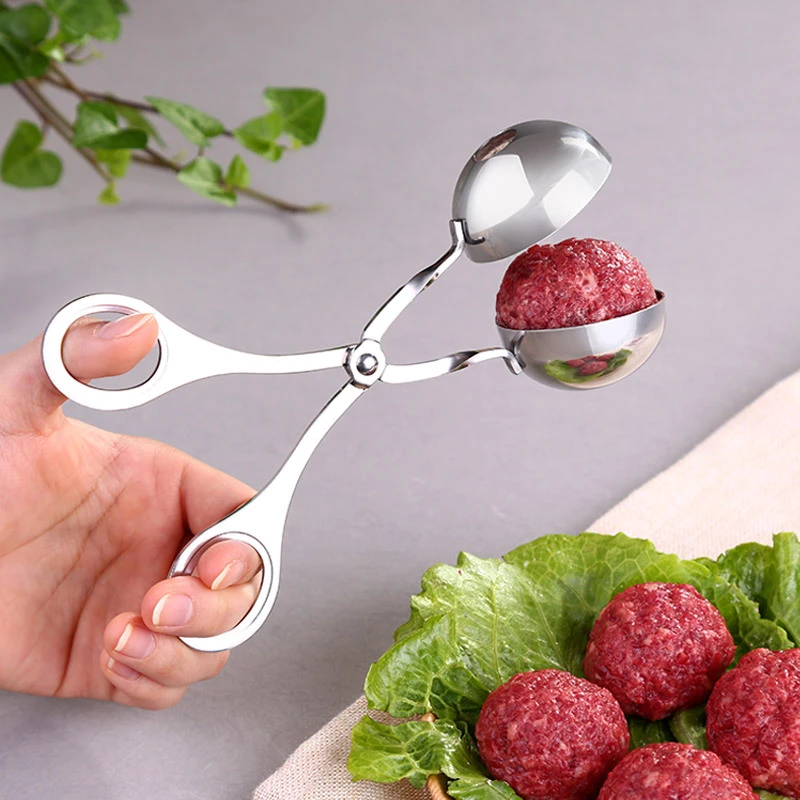 Нержавеющая фрикадельница зажим DIY удобный мячик для мяса и птицы инструменты для мяса говядины Мячи форма домашняя кухня инструмент для приготовления пищи