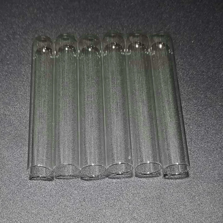 

50pcs/lot 12x75mm Clear Glass Test Tubes for kinds of Labs/schools glassware