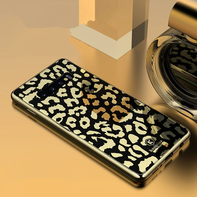 Чехол S10e для Samsung Galaxy S10/S10 plus стеклянный задний с мягкой кромкой из ТПУ S9/S9 plus/Note 9