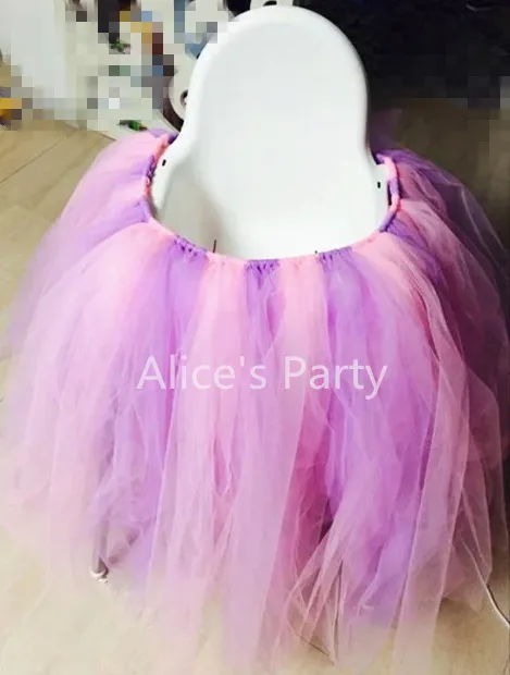 Розовый баннерный платок для девочки розовая баннерная юбка высокий стул бандаж