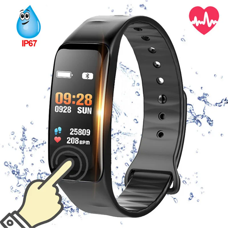 Лидер продаж мужской смарт-браслет мониторинг сердечного ритма сна Bluetooth счетчик