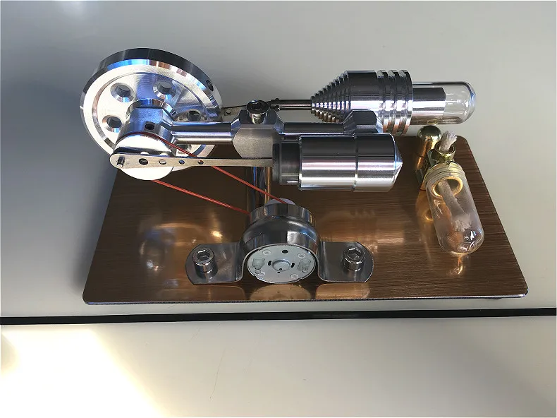 Двигатель Стирлинга модель микро двигатель генератор внешнего сгорания паровой