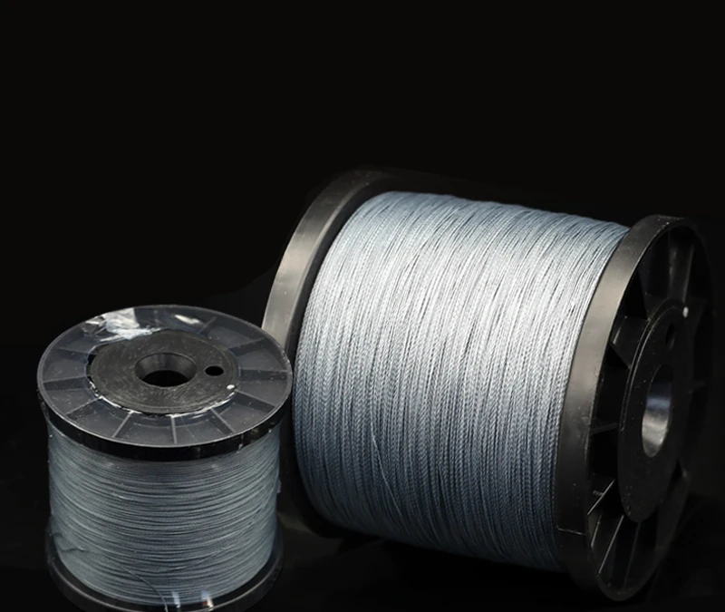 Супердлинная плетеная рыболовная леска 4 нити 2000 м сильное Тянущее рыболовное