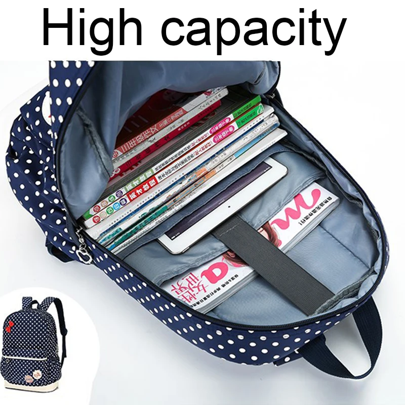 Детский рюкзак 3 шт./компл. школьный детские школьные сумки для подростков