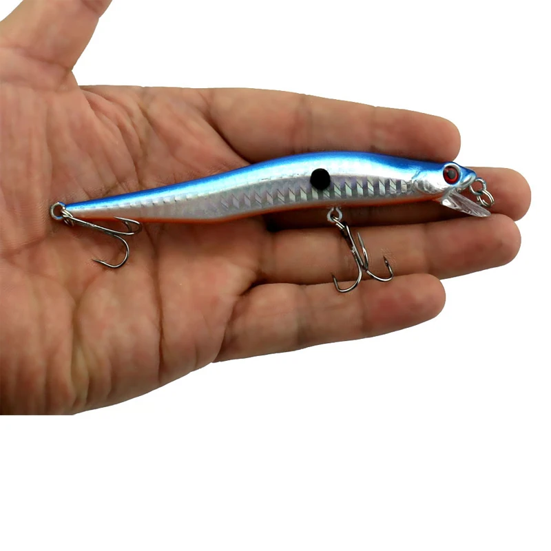 Искусственные длинные рыболовные приманки 12 см 10 г