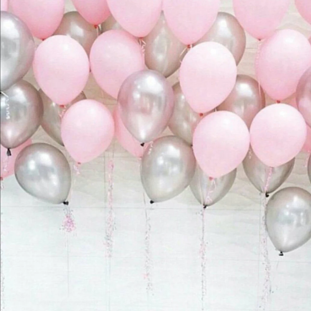 Свадебные украшения Воздушные шары 100 шт латексные гелиевые воздушные на день