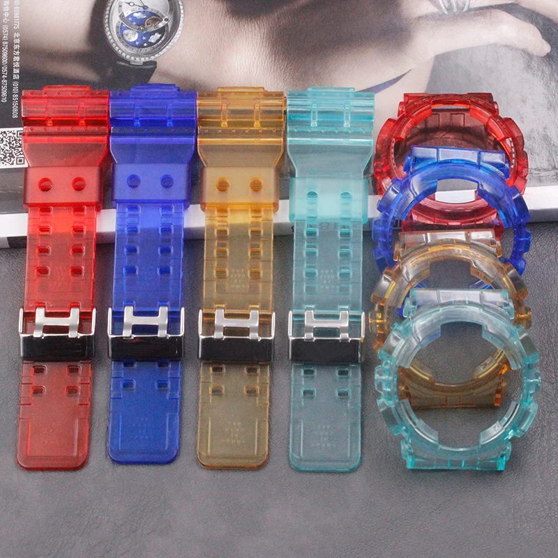 Мужской полимерный ремешок для CASIO G-SHOCKGD120 GA100 GA110 GD110 женский водонепроницаемый