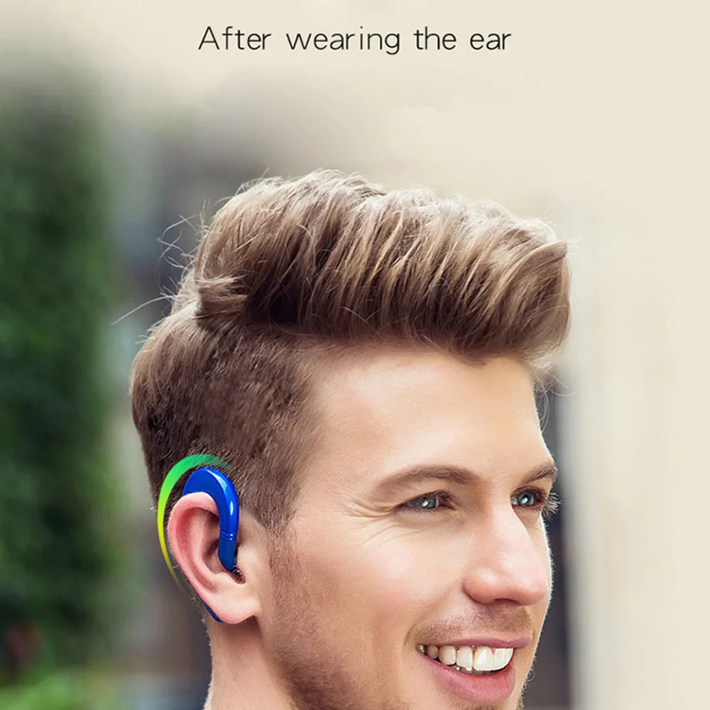Kebidu костной проводимости наушники беспроводные Bluetooth 4 2 Спортивная стерео