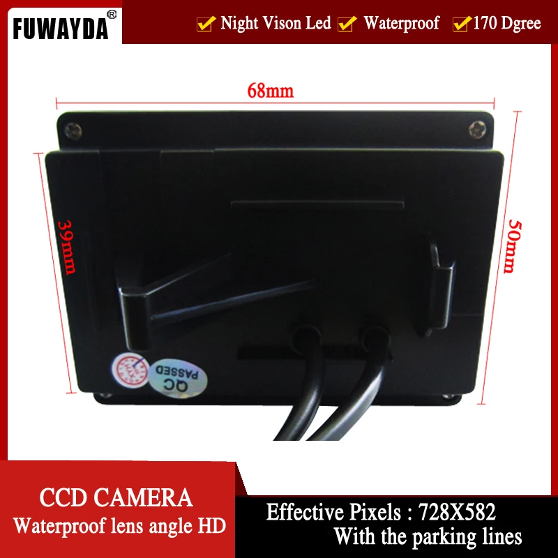 Камера заднего вида FUWAYDA беспроводная CCD для TOYOTA Land Cruiser LC 100 120 4500 4700 с 4 3 дюймовым