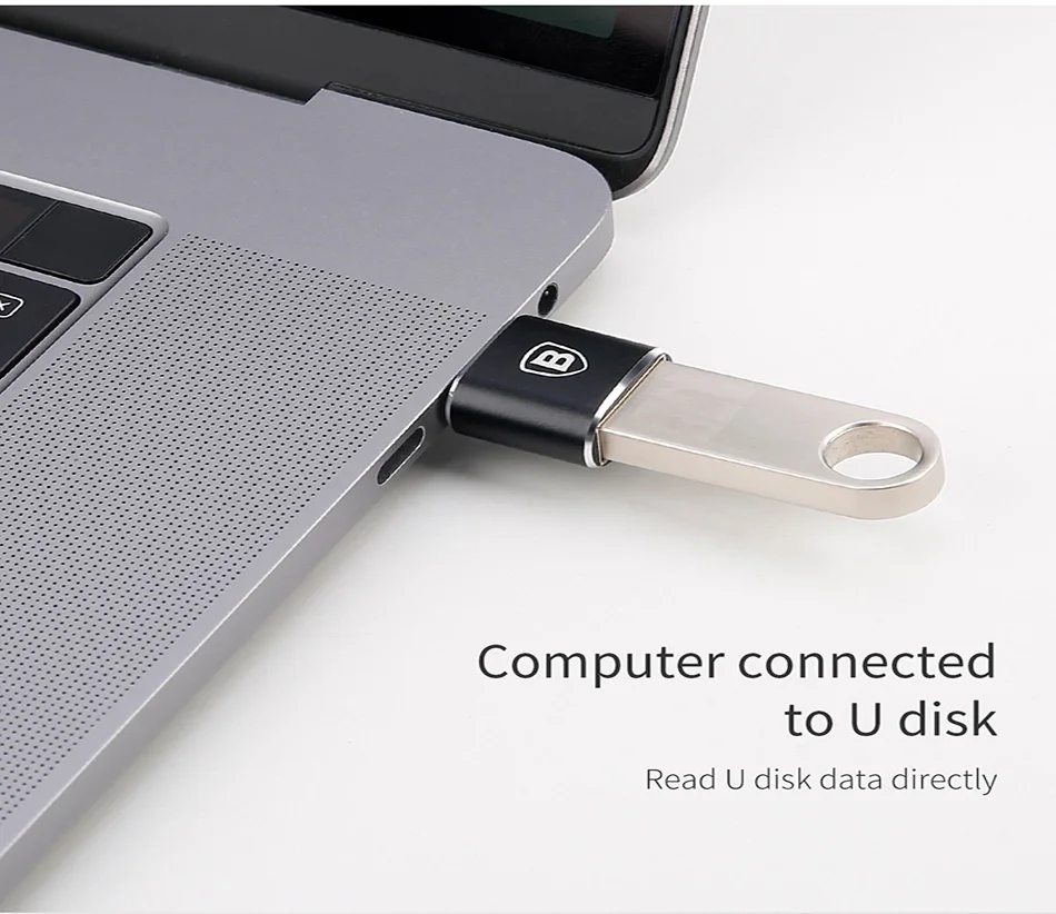 Baseus USB Женский к type C Мужской OTG адаптер usb tipo c для samsung galaxy S9 xiaomi otg usb конвертер