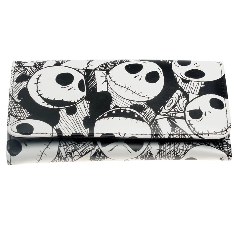 Jack Skellington кошелек женский кошелек Кошмар перед Рождеством DFT-6010