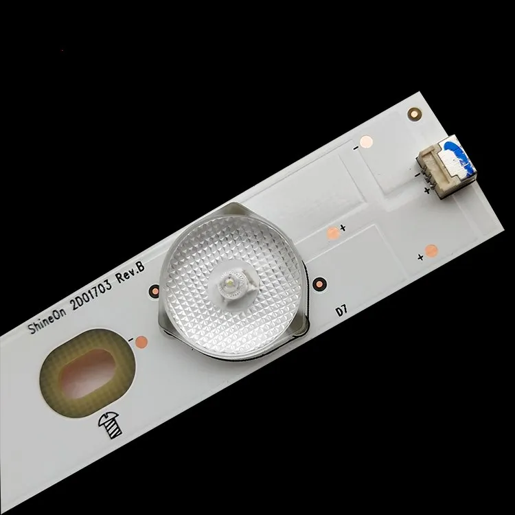 Светодиодные ленты SHINEON 2D01703 LE32A7500 3 шт./раскладной оптический объектив для Haier TV