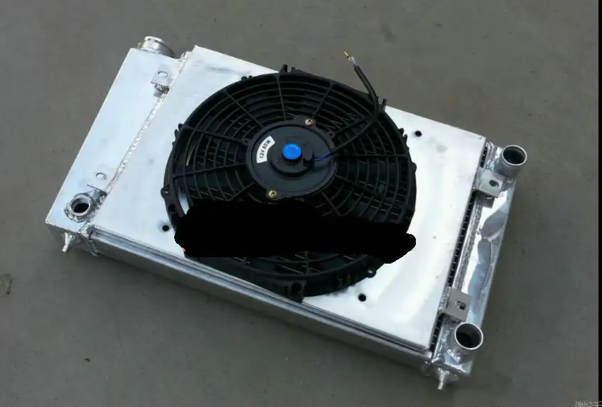 aluminum radiator fit for VW Golf Mk1 1.5 1981-1984 1982 1983 82 83 + Shroud+ Fan | Автомобили и мотоциклы
