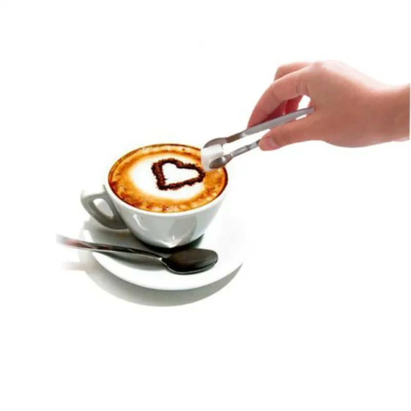 1 шт. Нержавеющая сталь Кофе сахар клип кубика сахара зажим для кубиков льда Еда