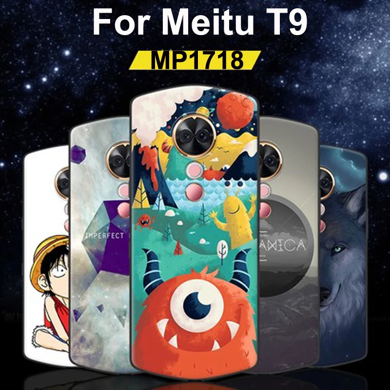 Чехол 6 01 дюйма для Meitu T9 мультяшный Мягкий силиконовый чехол телефона T 9 MP1718