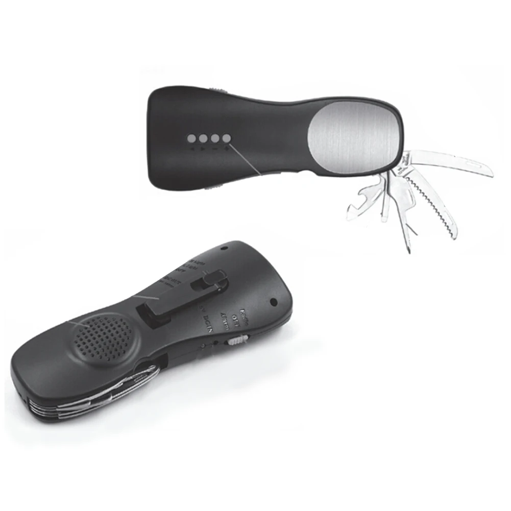 Прочная портативная ручная генерация энергии Нескользящая наружная аварийная