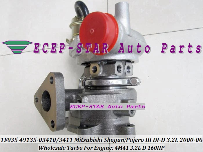 TF035 49135-03411 49135-03410 49135 03410 МЕ 203949 Турбокомпрессор для Mitsubishi Shogun 2002-06 Pajero III 2000-06 4M41 3.2L