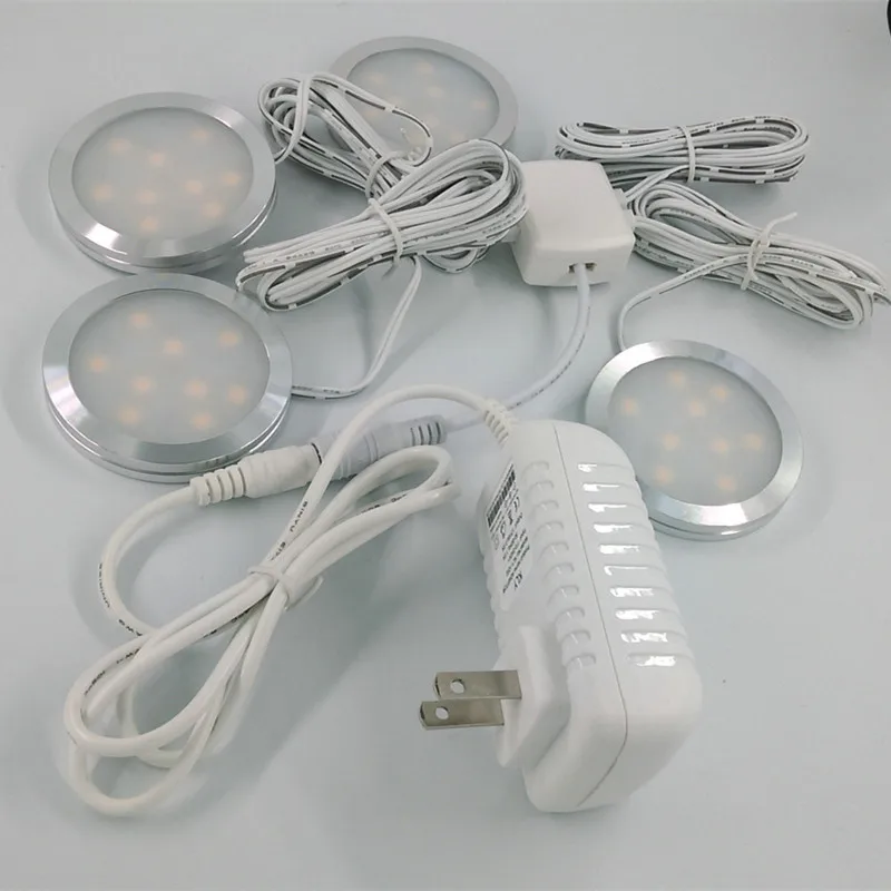 4 шт. светодиодные лампы для кухонного шкафа|cabinet light|under cabinet lightkitchen lights |
