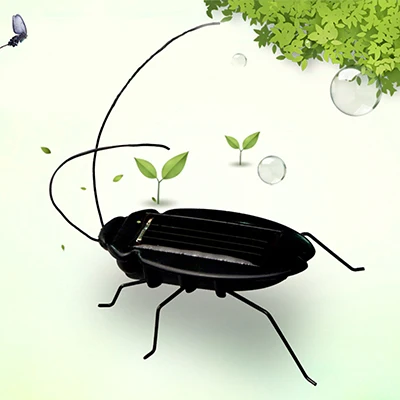 Солнечный grasshopper образовательный Солнечный Grasshopper робот игрушка требуется прибор, подарок солнечные игрушки без батареек для детей - Цвет: B