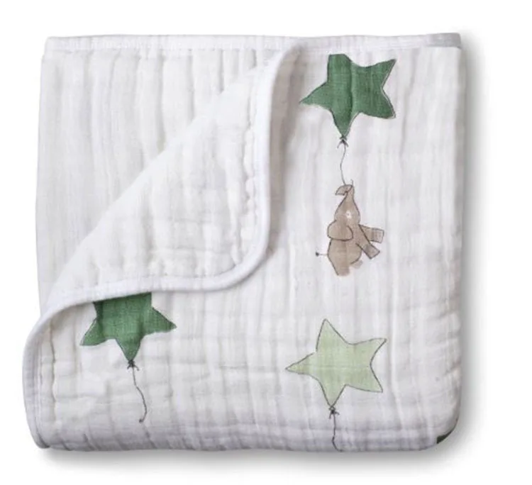 Двухслойная марля для новорожденных из муслина и 100% хлопка|aden anais|newborn suppliesaden anais