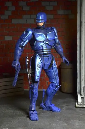 Robocop 7 ''/18 см фигурка 1989 видео игра внешний вид Синий Новый в оригинальной