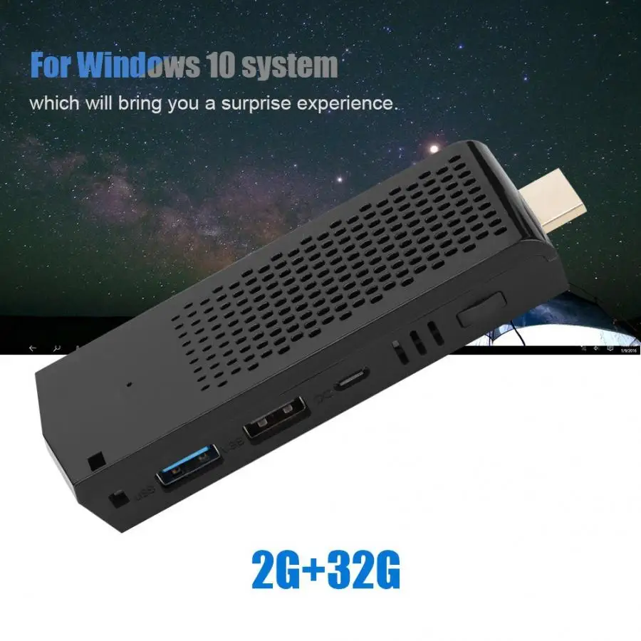 T6 Z8350 Портативный 4G+ 64G двухдиапазонный Wifi+ BT Мини ПК компьютер для Windows10
