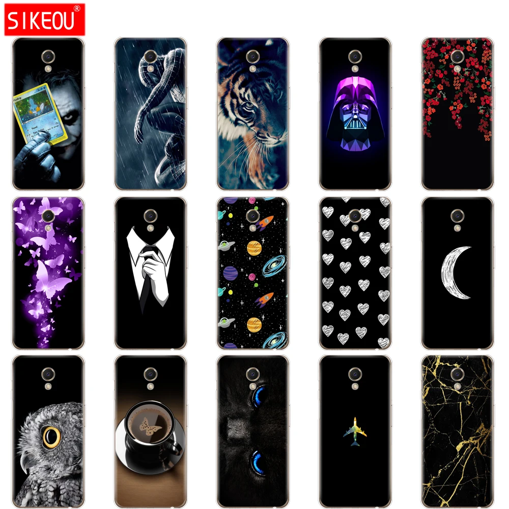 Чехол для телефона для Meizu M6s, чехол с милым рисунком из мультфильма, ТПУ, мягкий силиконовый чехол Meilan S6 для Meizu M6S, задняя крышка, 5,7 дюйма