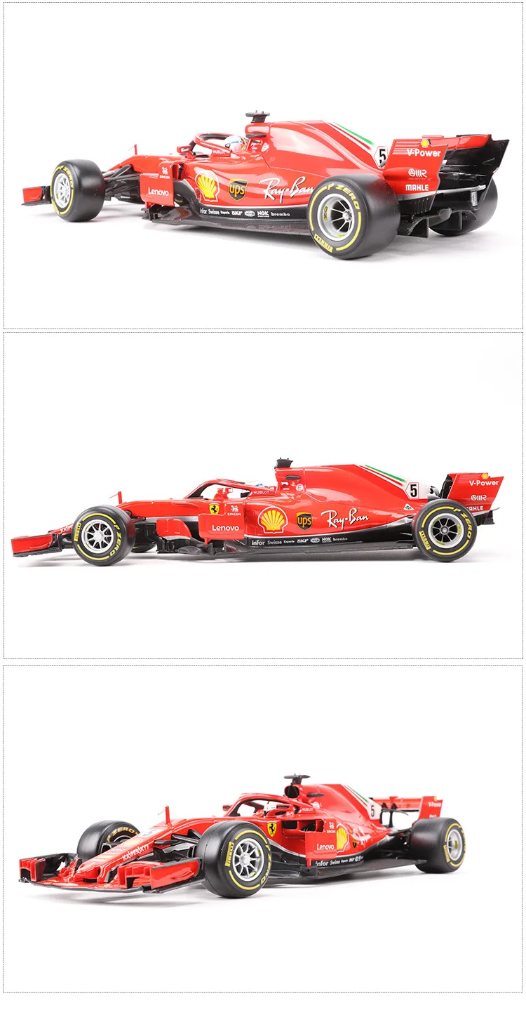 1:18 Simulation alloy Diecast car model Toy For Ferrari F1 Metal Model Car Toy Fan Limited Edition Vehicle with original box