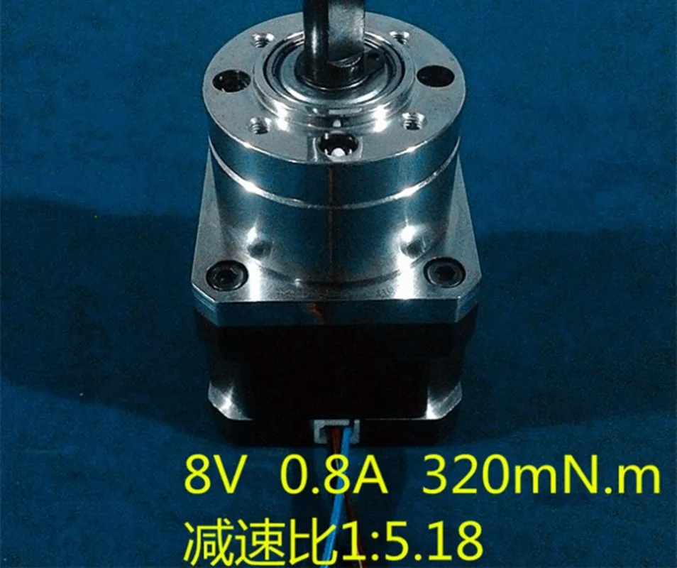 Фото Nema17 0.32Nm 45 ozin 2 фазный редуктор шаговый двигатель снижение коэффициента 5 18 Для CNC 3D Nema17 0.32Nm 45 ozin 2 фазный редуктор шаговый двигатель снижение коэффициента 5 18 Для CNC 3D