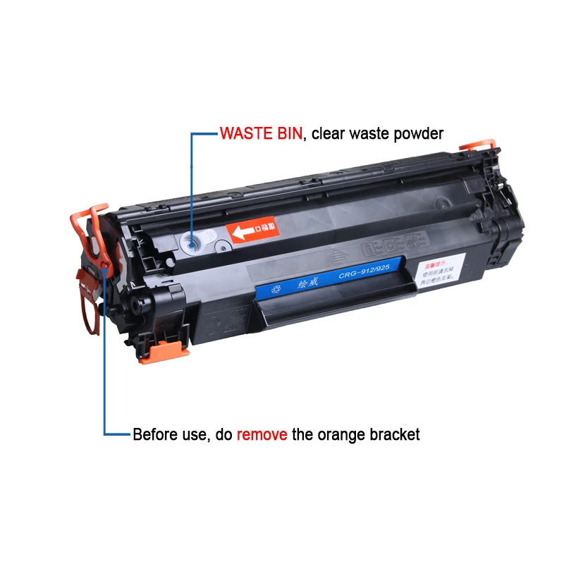 HWDID CRG 925 725 325 112 312 712 912 285a 435a многоразовый тонер картридж совместимый для Canon LBP 6000