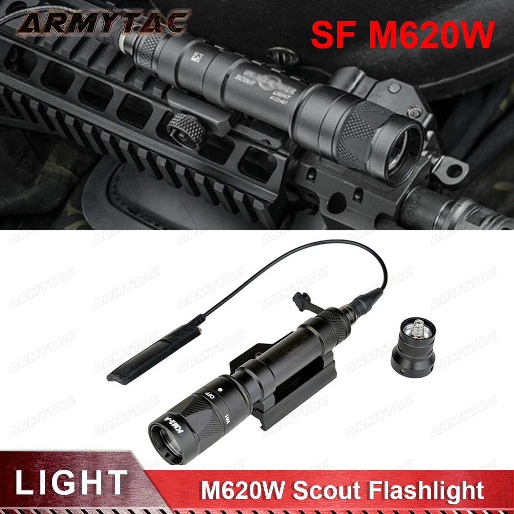 SF M620W Тактическая Винтовка Скаут свет светодиодное оружие flaslight страйкбол