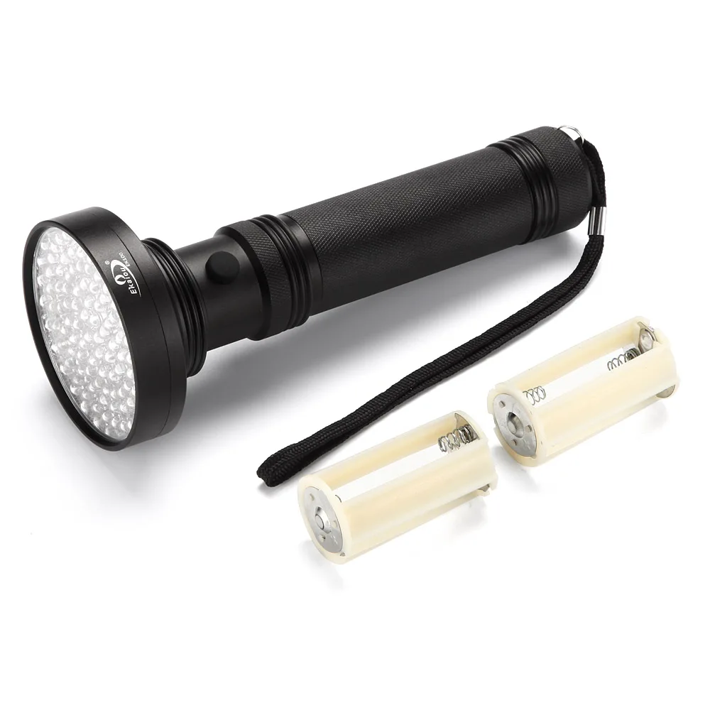 Портативный 100 светодиодный УФ фонарик Ручной Ультрафиолетовый черный Torch Light для поиска собак и кошек мочи пятно фосфор