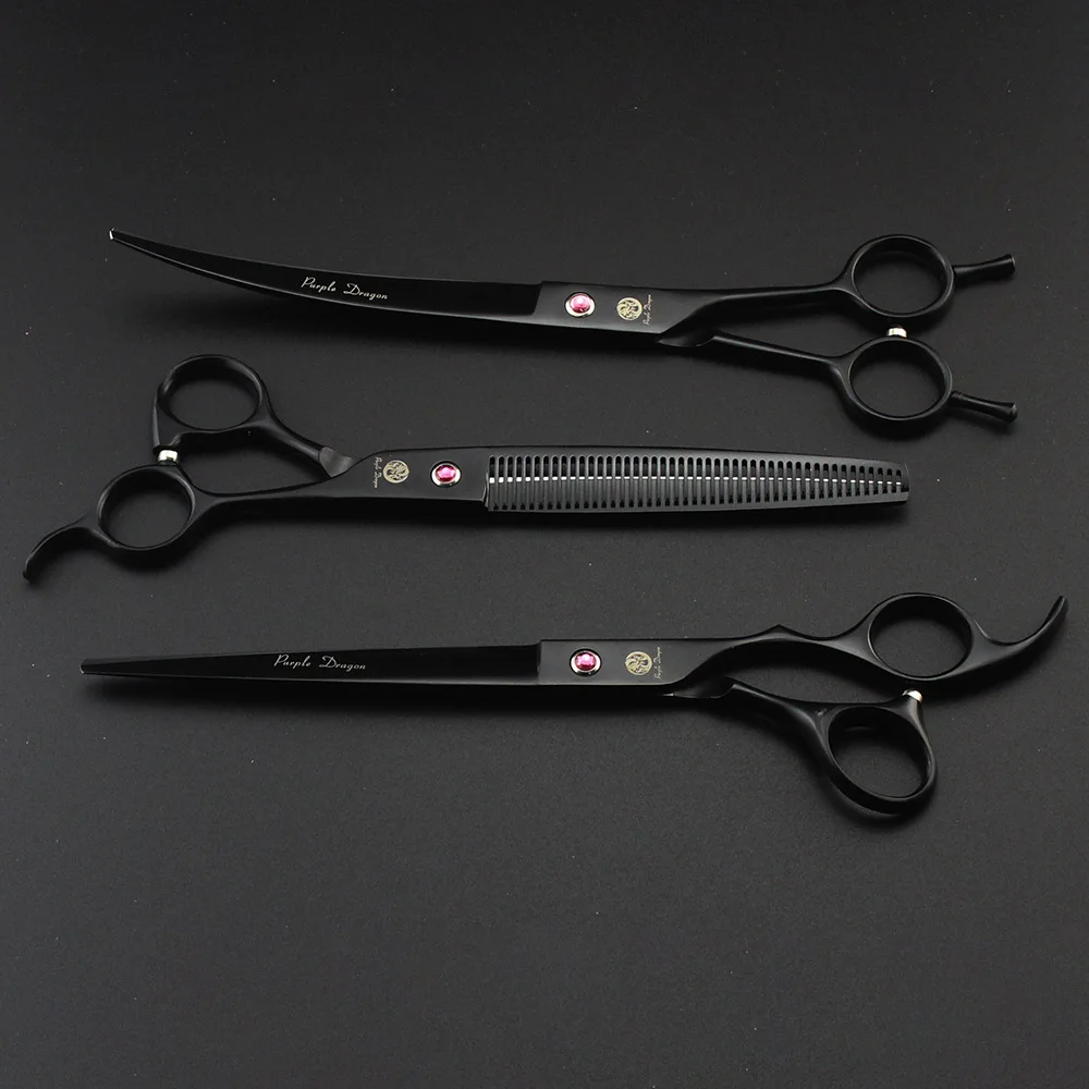 Ножницы для груминга собак набор инструментов стрижки волос прямые изогнутые