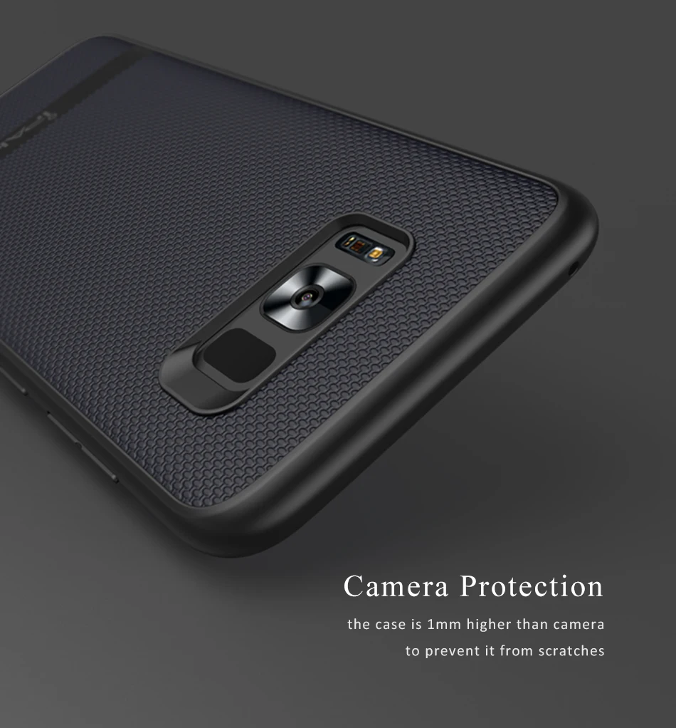 Чехол iPaky для Samsung Galaxy S8/S8 Plus чехол рамка ПК бампер + Мягкий силиконовый из ТПУ S8