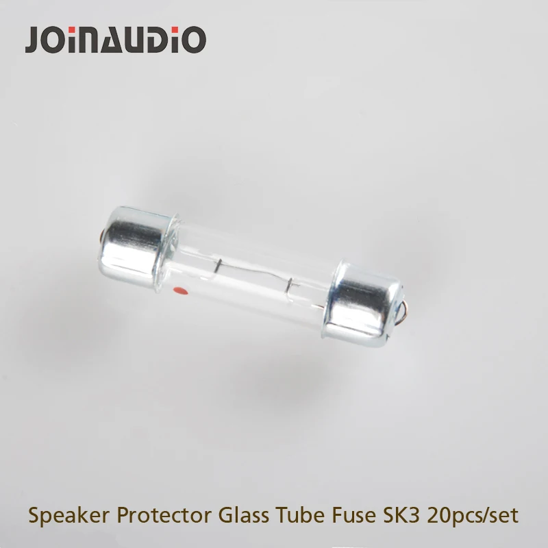 JOINAUDIO спикер Кроссовер твитер протектор Стеклянная трубка предохранитель SK3 (20 шт