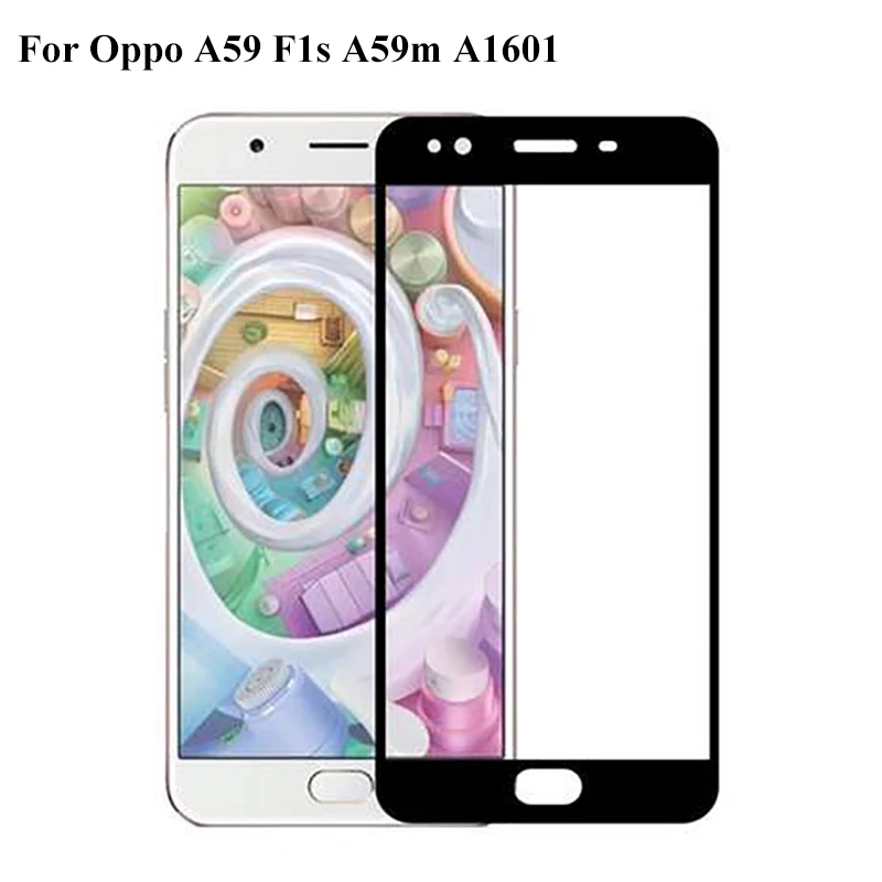 

3PCS 9H Full body Screen Protector For oppo A59 F1s A59m A1601 Full Cover Protective Film Tempered Glass For oppo A 59 F 1s 5.5