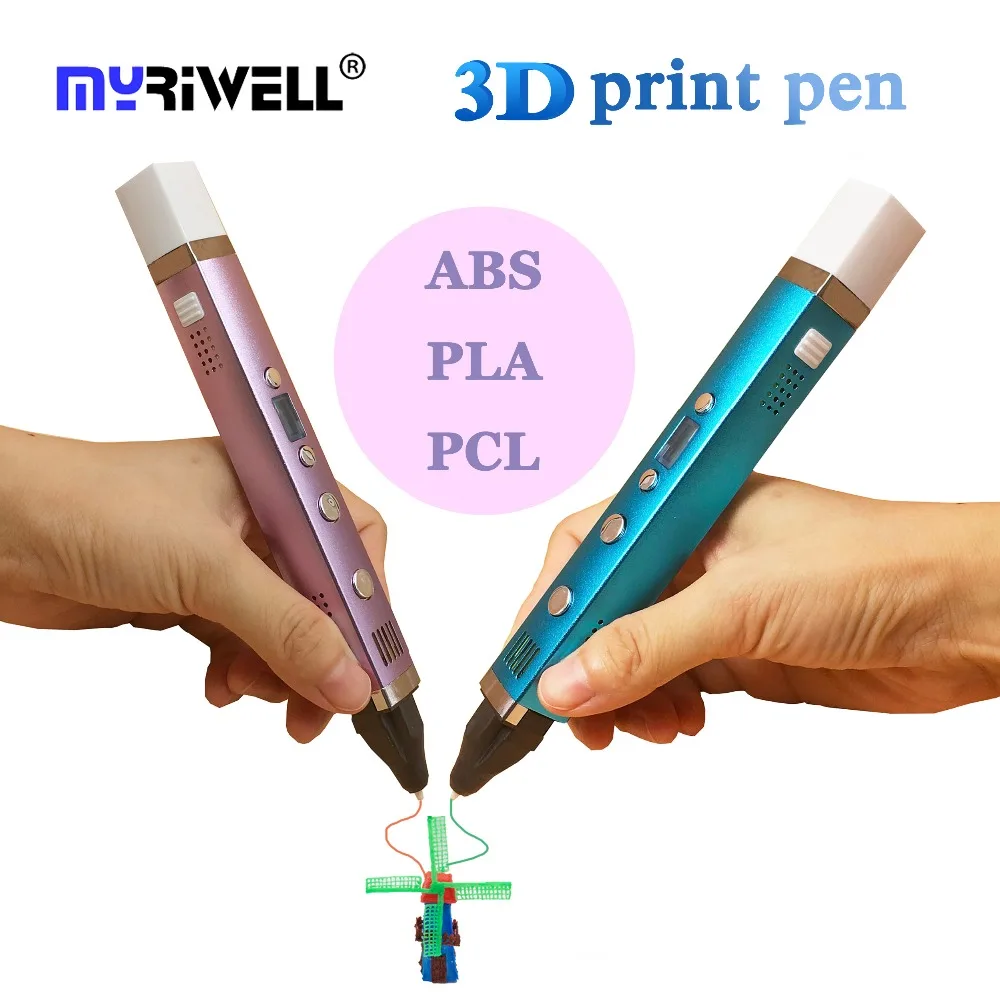 Myriwell 3D принтер Ручка печать для рисования 5 в 2 А USB Зарядка температура