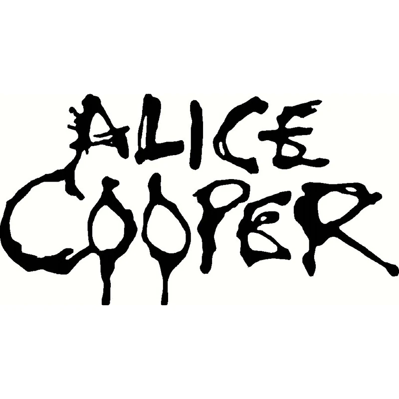 Виниловая наклейка на окно или бампер для Alice Cooper рок-ролл модные персональные