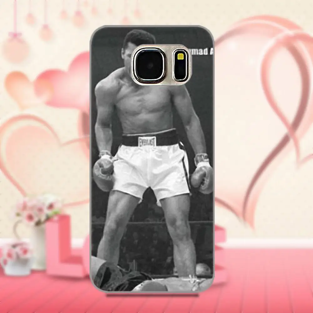 Oedmeb король бокса Мухаммед Али для Apple iPhone 4 4S 5 5C 5S SE 6 6S 7 8 Plus X LG G3 G4 G5 G6 K4 K7 K8 K10 V10