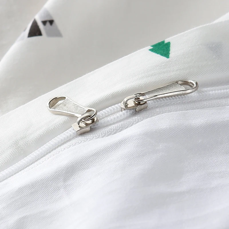 Комплект постельного белья из хлопка с мультяшным рисунком Простой Модный