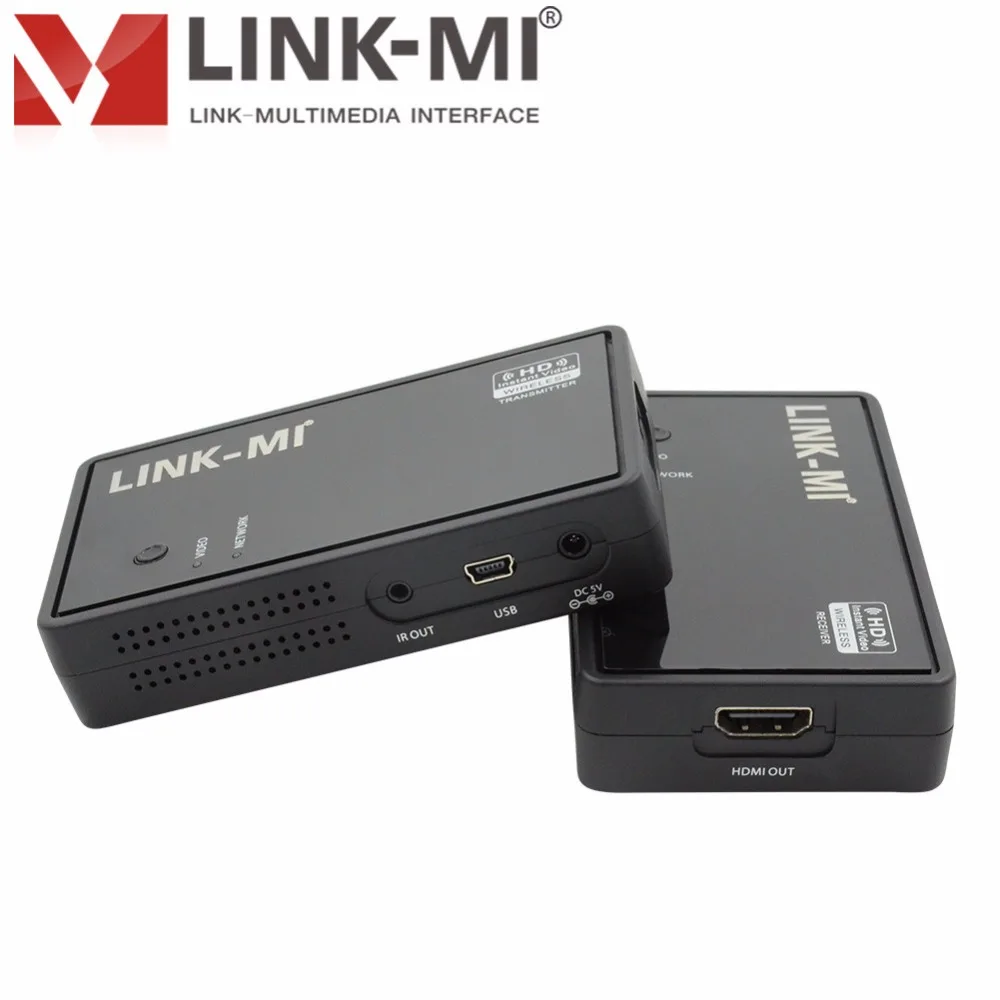 LINK-MI LM-WHD05 50 м 5 ГГц wifi HDMI интерфейс сигнал 50 м Беспроводная аудио и видео передача и приемник