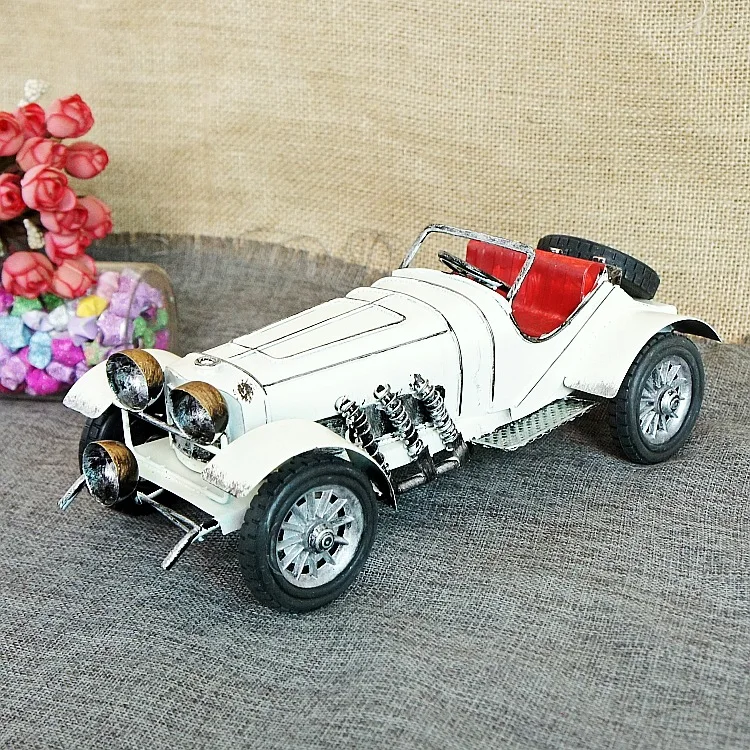 Креативные украшения Ретро родстер трансформируемый винтажный автомобиль