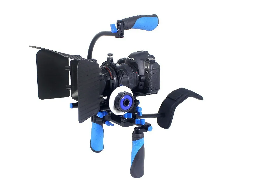 Rl 02 + набор DSLR Рог rl Видео плеча Камера крепление Поддержка/Приборы непрерывного