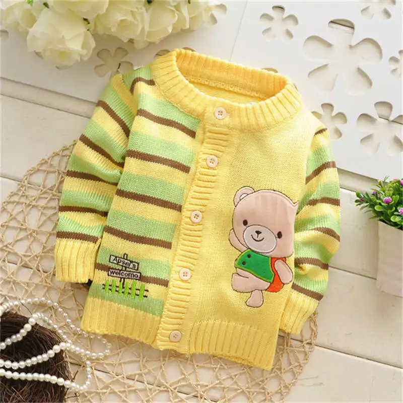 Лидер продаж! Осенние/зимние свитера дети мультфильм кардиганы Трикотаж ребенок