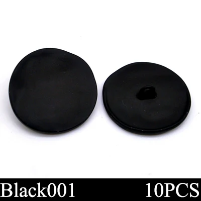 Black 001 10 шт./лот, модные, 25 мм, 22 мм, декоративные пуговицы, высокое качество, необычные, самолет, золотые пуговицы для рубашки, пальто, Швейные аксессуары, сделай сам - Цвет: Black 001
