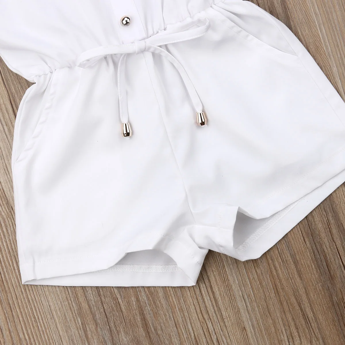 Комбинезон для девочек Летний комбинезон новорожденных мальчиков и однотонный