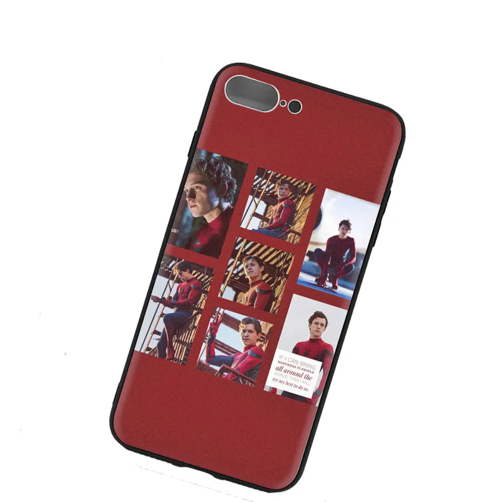 Том Холланд ZZZ Мягкий ТПУ чехол для телефона для iPhone 5 5S 6 6s 7 8 Plus X XR XS MAX